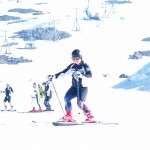 基本練習のみなみ選手