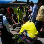 ティンバーラインロッヂの上にて