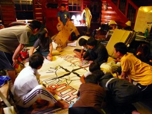 皆で協力したバナー