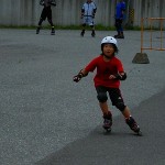 外脚が流れている4856