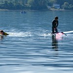 難しいボードでも乗れた凱○選手