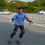 すばらしい滑りのゲンさん すばらしい滑りのゲンさん