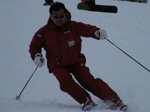 22日初滑りのフォーム