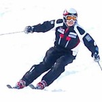 骨盤も肩もレベルが出来ているターン 骨盤も肩もレベルが出来ているターン