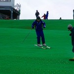 足首のブロックが無いのでトップが下がってしまっています