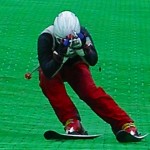 全中選手でも膝が入っていないフォーム