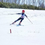 左スキーの方向に注意して下さい 左スキーの方向に注意して下さい