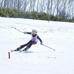 スタンスが狭いのでAの字が小さい! スタンスが狭いのでAの字が小さい!