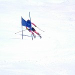 フォームもスキー入射角もグッド