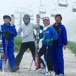 皆、満足！雨が滑走性を生むので楽しく滑っています