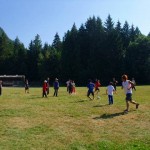 午後は楽しいドライランドアクティビティー