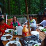 美味しい食事風景