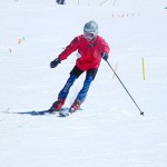 まだぎこちないですが、新しい世界の滑りを身につけつつあります