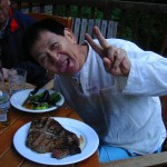 顔より「でかい！」ティーボーンステーキは絶品