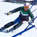 しっかりと押せているパワースラローム しっかりと押せているパワースラローム