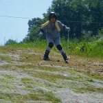 初参加のシニアです。重心が外にあります 初参加のシニアです。重心が外にあります