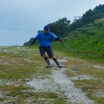 力強いフォームになるプラスノー