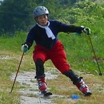 スキーのトップもAになりつつあるグッドフォーム