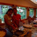 にぎり寿司はジュニアの手作りです。美味しかったよン