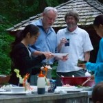 ゲストに手巻き寿司を作り、カンバセーション練習