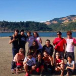 ｳｨﾝﾄﾞｻｰﾌｨﾝでバランス感覚も養成しました