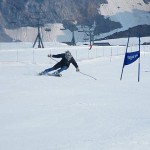 苦手な左ターンを克服中