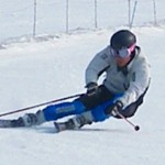 元ワールドカップ、世界選手権出場の大瀧コーチの華麗な滑り