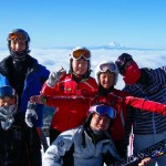 セット前の早朝写真