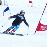 右肩が引けている後傾姿勢