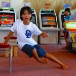 右足首が返ってしまっているのはお座スキー不足