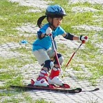 ストックが前に突けるようにビッグチェンジ