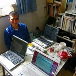 レーシング一期生で、コンピューターの先生の智○さん