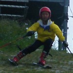 重心がターン内側になりつつ変わりました◎