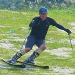 いつもズレズレだった左ターンが…　どうしたの？