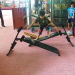 ３０度の急斜面でのフォーム？