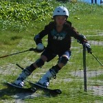 ビブが見える高い姿勢に両脚の同時操作も抜群！