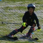 腕は下がるがスキー裁きはグッドの歩◎選手