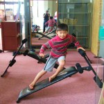 右のお尻が見えないすばらしいフォームの練習