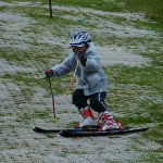 得意な右ターンでも左の尻が見えるヒップローテーション！