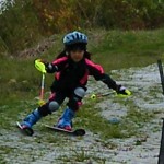 年長さんの見事な右膝の絞り◎