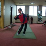 くの字姿勢を作りすぎなのが分かります