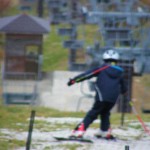 右腰リードで右ターンに入る理想的フォーム◎