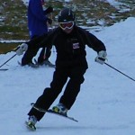 その為の練習「ジャベリンターン」　でもまだ少し後傾