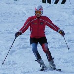 早朝の滑りはシェーレン型×