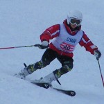 今回は不得意の左ターン 今回は不得意の左ターン