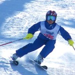 力強くなりオンエッヂしてスキーが走っているグレイトフォーム！◎