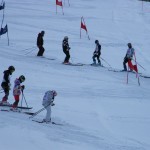 雪は少ないけど良い練習をしています