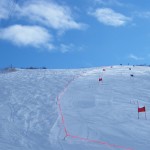 再会したガーラとのロープウェイの下で