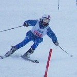 もっと左スキーのヒールピースに重心を乗せられるように練習しよう もっと左スキーのヒールピースに重心を乗せられるように練習しよう