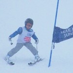 ポールを回ることで自然にパラレルになっていきました